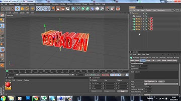 Random Effector (Crinkled Text) Cinema 4D tutorial