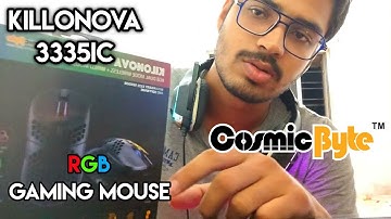 Cosmic Byte Killonova 3335IC Wireless Gaming Mouse Unboxing and Review !