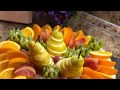 Будите делать на каждый праздник нарезка фруктов,карвинг,очень красивая нарезка фруктов