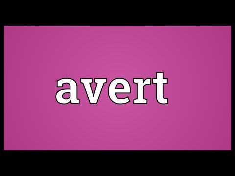 Avert Meaning