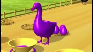 bebek warna warni bertelur warna warni