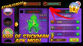 God of stickman 3 (1.5.9) NOVO MOD! screenshot 3