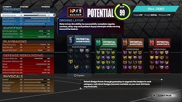 NBA 2K23 Face Up Playmaker Build