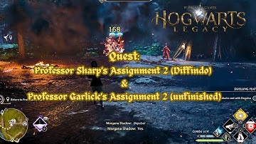 Hogwarts Legacy | Professor Sharp Assignment 2 (Garlicks - Unfinished)