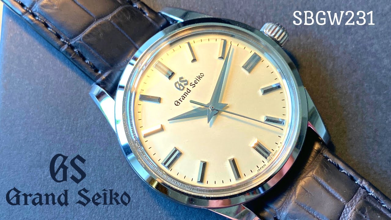 Forget The Swiss | The Beauty Of Grand Seiko SBGW231 - YouTube