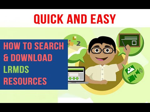 GUIDE: How to search and download resources in the LRMDS portal using the K to 12 browse view