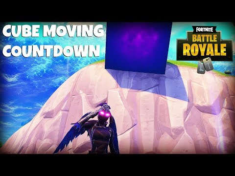 fortnite fortnitecube update - fortnite cube movement countdown timer
