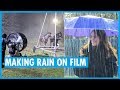 Have you ever wondered how they make rain in films