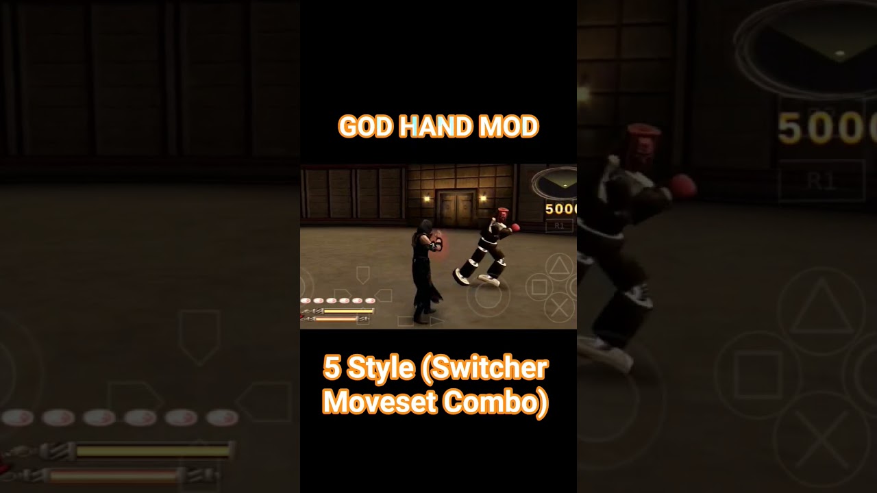 God Hand Mod 5 Style Switcher Moveset Combo 