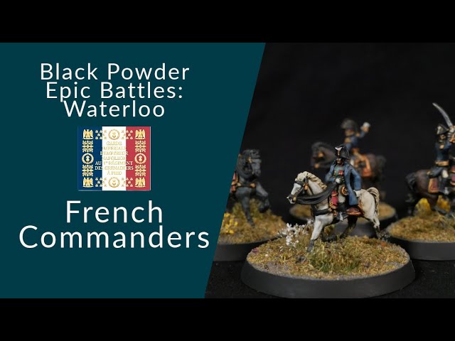 Black Powder Epic Battles: Waterloo - French Gendarmes d'elite of the - Warlord