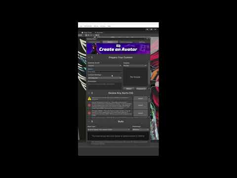 How to upload your first VRCHAT Avatar