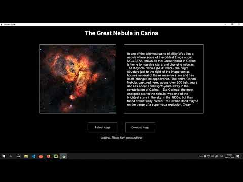 A Program That Helps You Browse The NASA Image Repository | 30 Days Of Code
