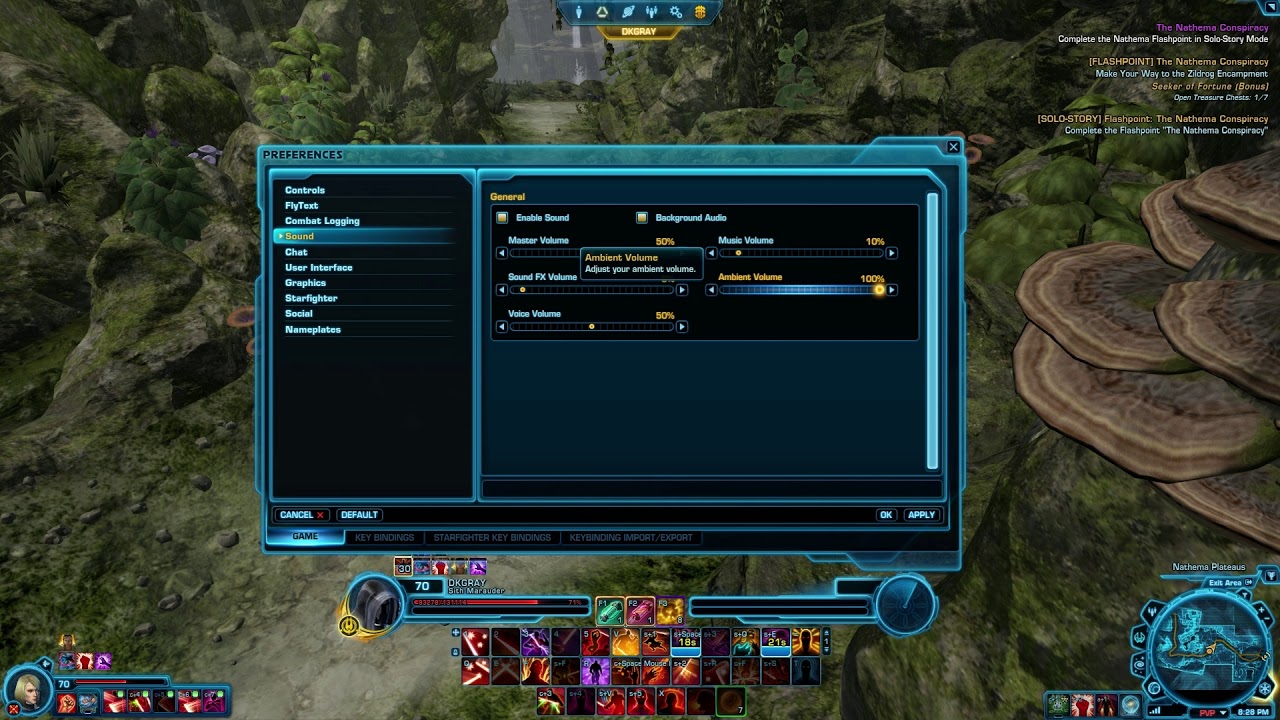 SWTOR Some spooky voices on Nathema