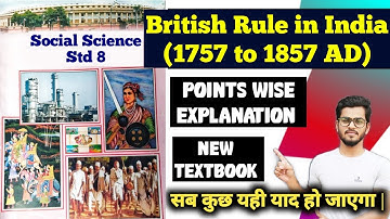Class 8 | SS Chapter 2 GSEB | British Rule in India ( 1757 to 1857 AD ) | Exam Aimers