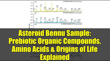Asteroid Bennu Sample: Prebiotic Organic Compounds, Amino Acids & Origins of Life Explained
