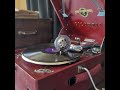 小畑 実 ♪波止場シャンソン♪ 1948年 78rpm record. Columbia Model No G ー 241 phonograph