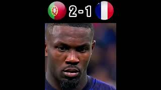 Portugal vs France penalty shootout🤩🔥🥶🤫 #ronaldo #viral #ytshorts