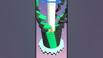 stack ball level 127 // #playstoregames #androidgame #stackball #playstoregame #gamebola #gameball