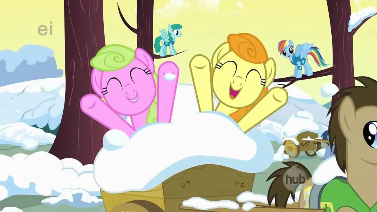 my little pony la magia de la amistad envolviendo el inverno con