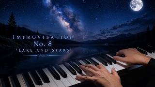 Improvisation No. 8 Lake and Stars | Beautiful Piano Melody