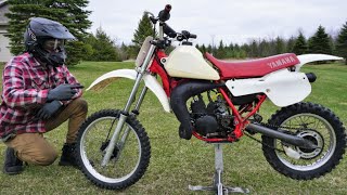 1985 Yamaha Yz80 Dirt Bike Rebuilt. Will It Run?