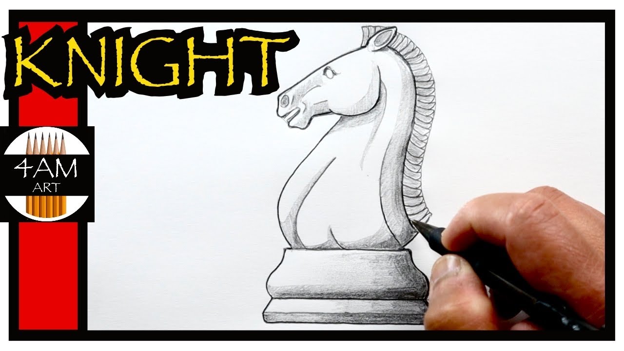 How To Draw A Chess Piece – Improve Drawing