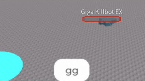 Roblox Killboss | Mega Killbot Boss Fight