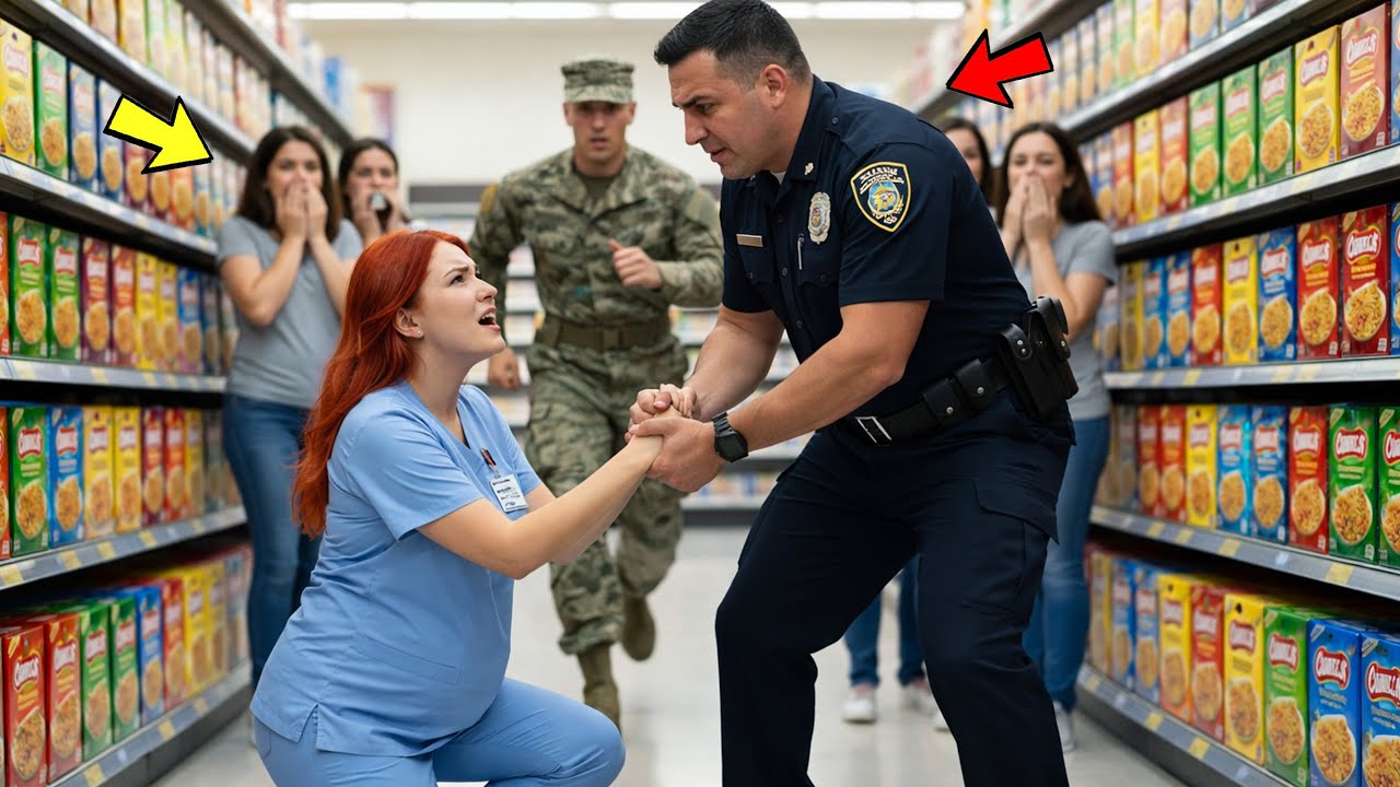 Polizist greift schwangere Krankenschwester an – unwissend, dass sie Ex-Marine ist.