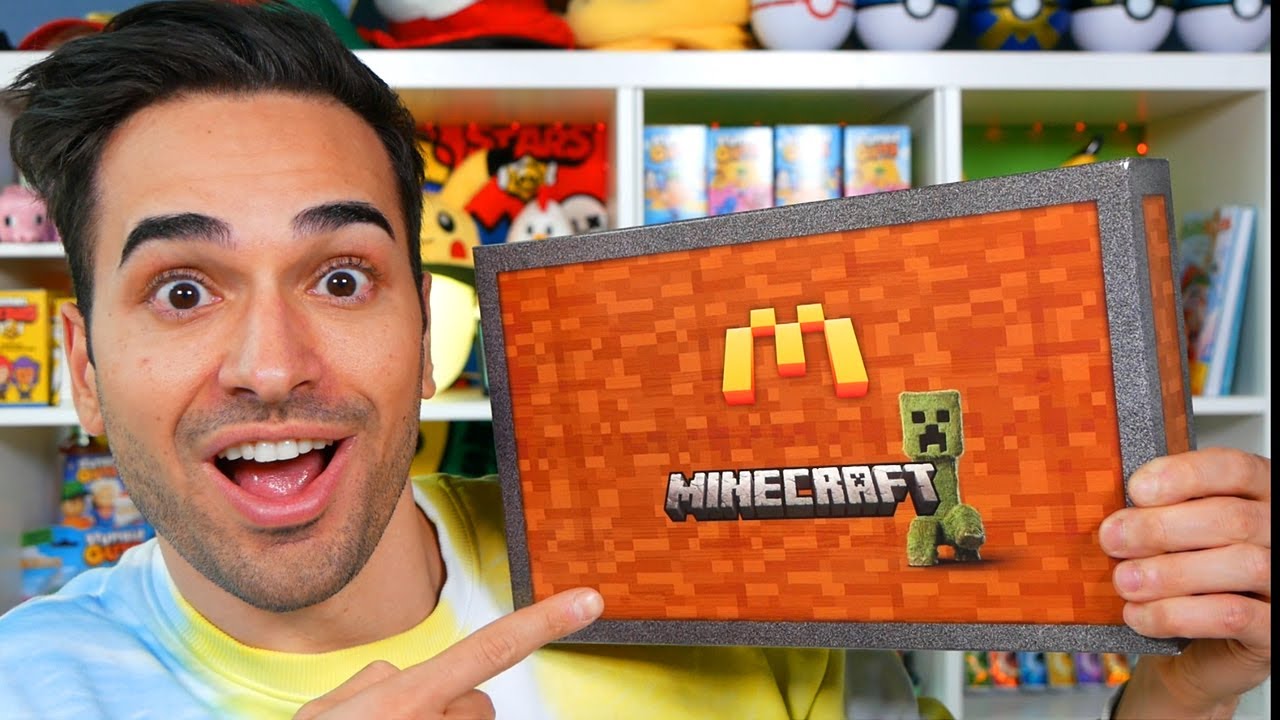 APRO IL BOX EDIZIONE LIMITATA DI MINECRAFT DEL MCDONALD'S!!