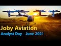 Joby Aviation Analyst Day June 2021 🚁 Noise Level, Prototype Develop., Safety, Acoustics &amp; Economics