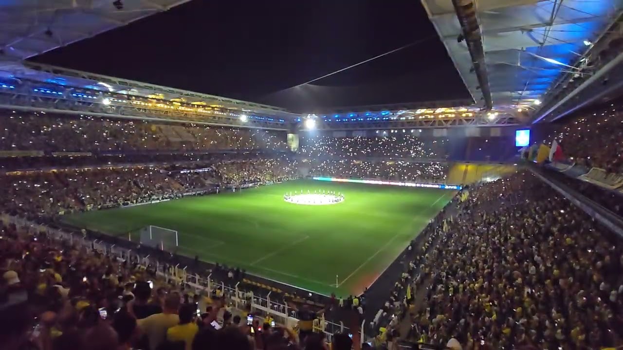 Fenerbahçe - Benfica Maç Öncesi Işık Şov #fenerbahçe #championsleague #video 