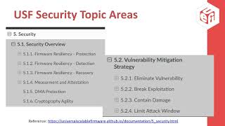 Universal Scalable Firmware: Evolutionary Aspects of Security screenshot 4