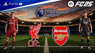 Fc 25 - Liverpool Vs. Arsenal Premier League 2526 Full Match Ps5 Pro 4K60