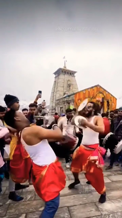 kedarnath damru and kartal dance performance | #kedarnath #viral #damru #performance #shorts #video