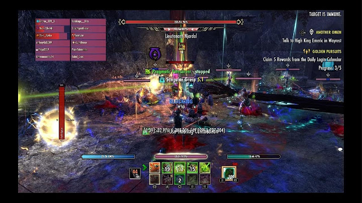 ESO DB Dumb Me in Blood Fist 7/12/2025