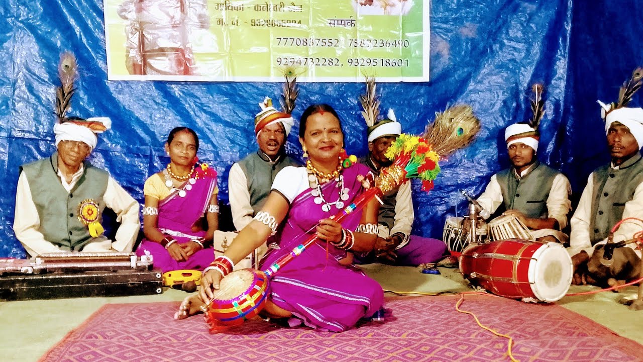 Mahabhart Katha Bastar Sangam Pandvani Katha Gram Umaradaha ki prastuti