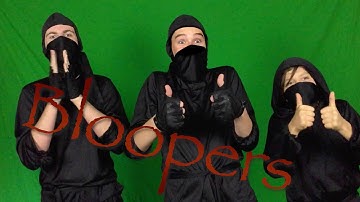 Bloopers of "The Training of a Ninja"