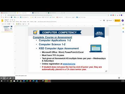 Computer Competency Requirement