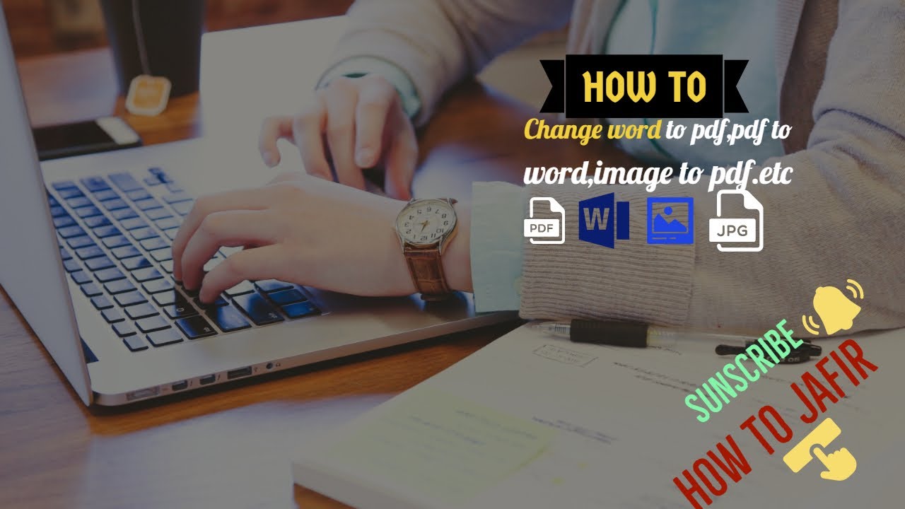 How To Change Word File To Pdf pdf To Word For Free YouTube How to change word file to pdf pdf to word for free youtube