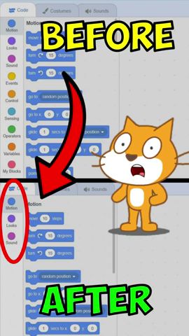 This DISMANTLES the Scratch Editor! 😿😿😿      #scratch #scratchprogramming #shorts