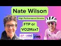 Train ftp or vo2max high carb training nate wilson ef coaching high performance director