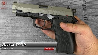 Bersa TPR9 Tabletop Review and Field Strip screenshot 5