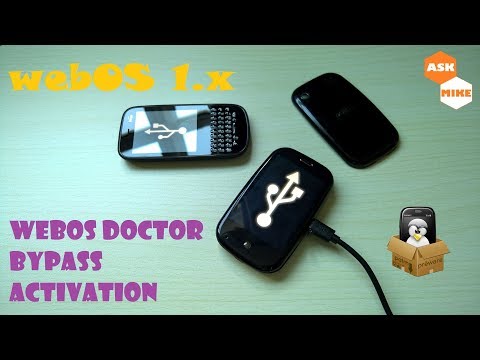 webOS 1.x Doctor, Bypass Activation and Install Preware