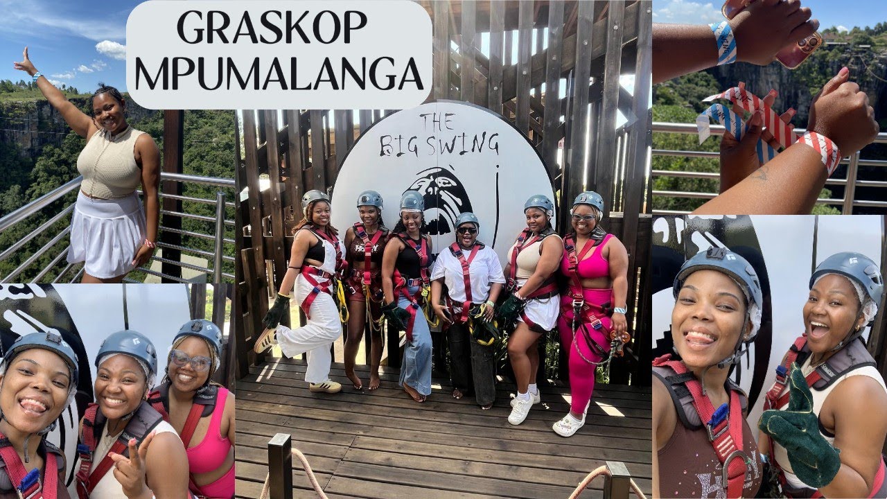 Graskop Mpumalanga, The big swing, Ziplining