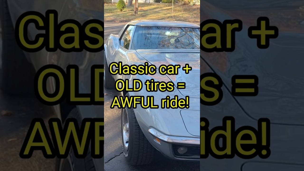 Classic car DESPERATELY needed new tires! Cooper Cobra Radial G/T Review 