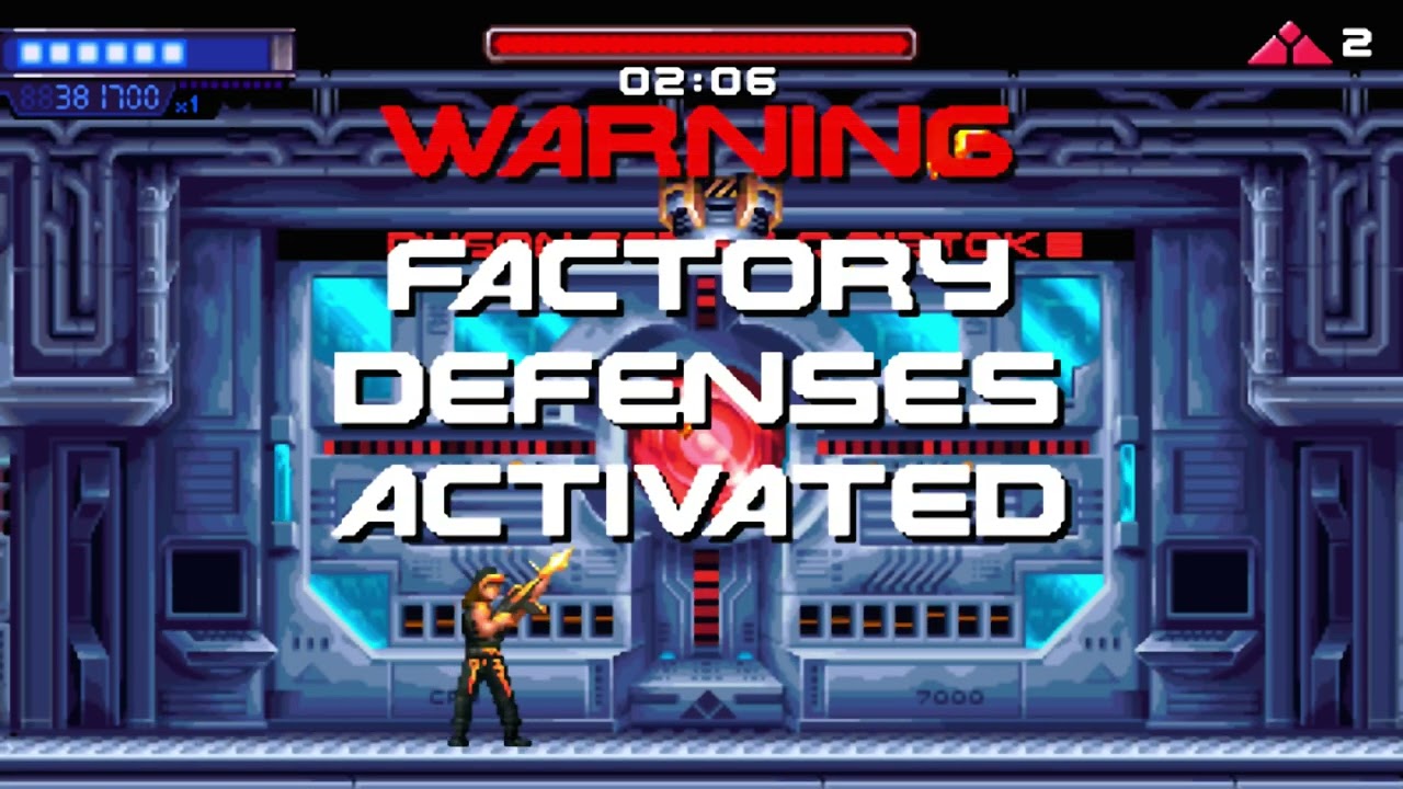 Terminator 2D NF - Level 3 - Factory (4K and Enhanced) |Hard Difficulty|