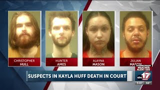 Suspects in Kayla Huff death appear in court Monday