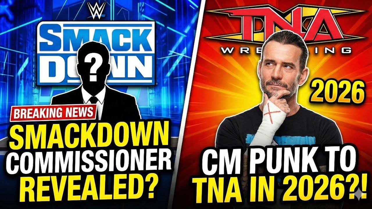 WWE SmackDown Commissioner REVEALED? | CM Punk to TNA 2026?!