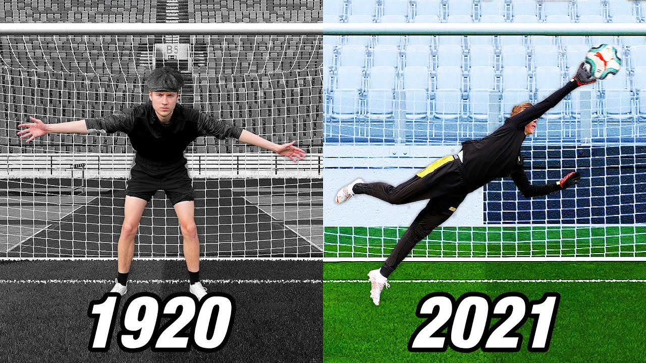 Goalkeepers from 1920 to 2021 THE EVOLUTION OF FOOTBALL GOALKEEPING
