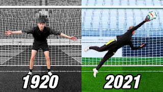 Goalkeepers from 1920 to 2021 - THE EVOLUTION OF FOOTBALL GOALKEEPING